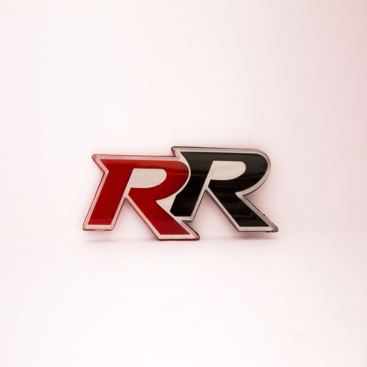 R R Metal Logo Batch for Cars 