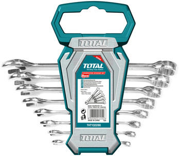 Total 8pcs ratchet and spanner set THT02RK085