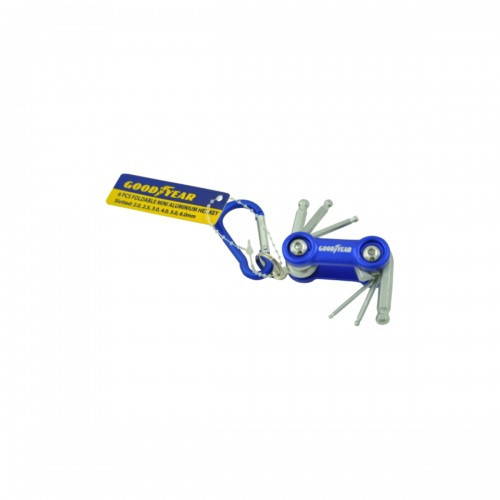 GoodYear GY10476 6 Pcs Mini Aluminium Hex Key Set