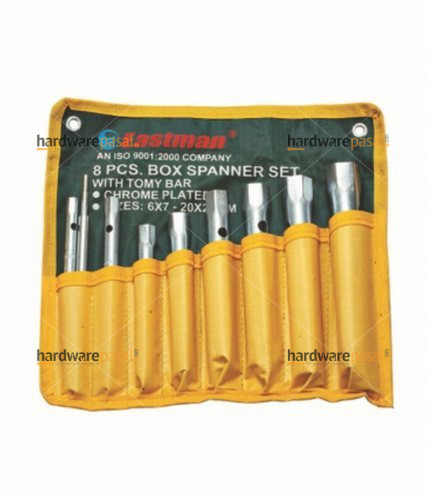 Eastman 8 Pcs.Tubular Box Spanner Set With Kit Packing E- 2016