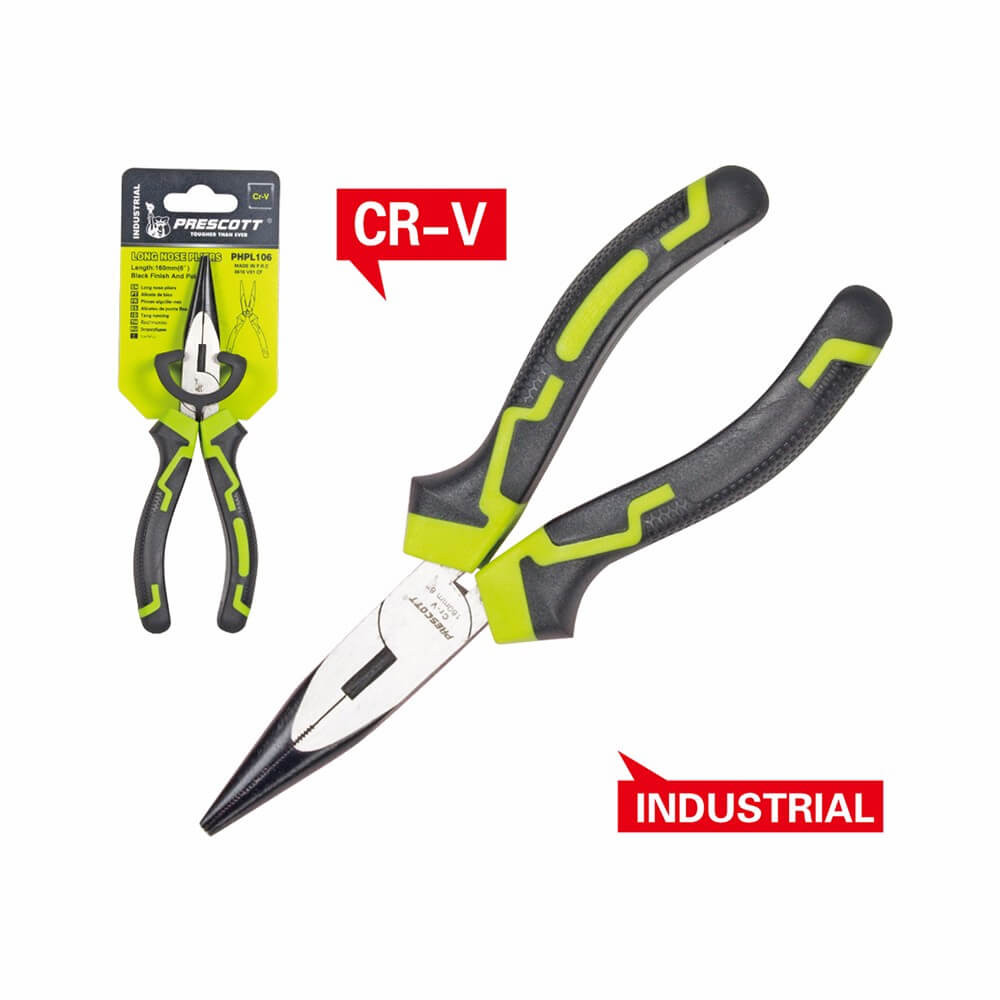 Prescott 6” Long Nose Pliers PHPL106