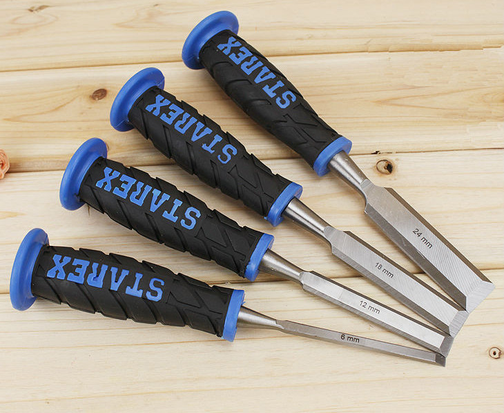 Starex 4 Pcs Chisel Set (6 × 12 × 18 × 24)