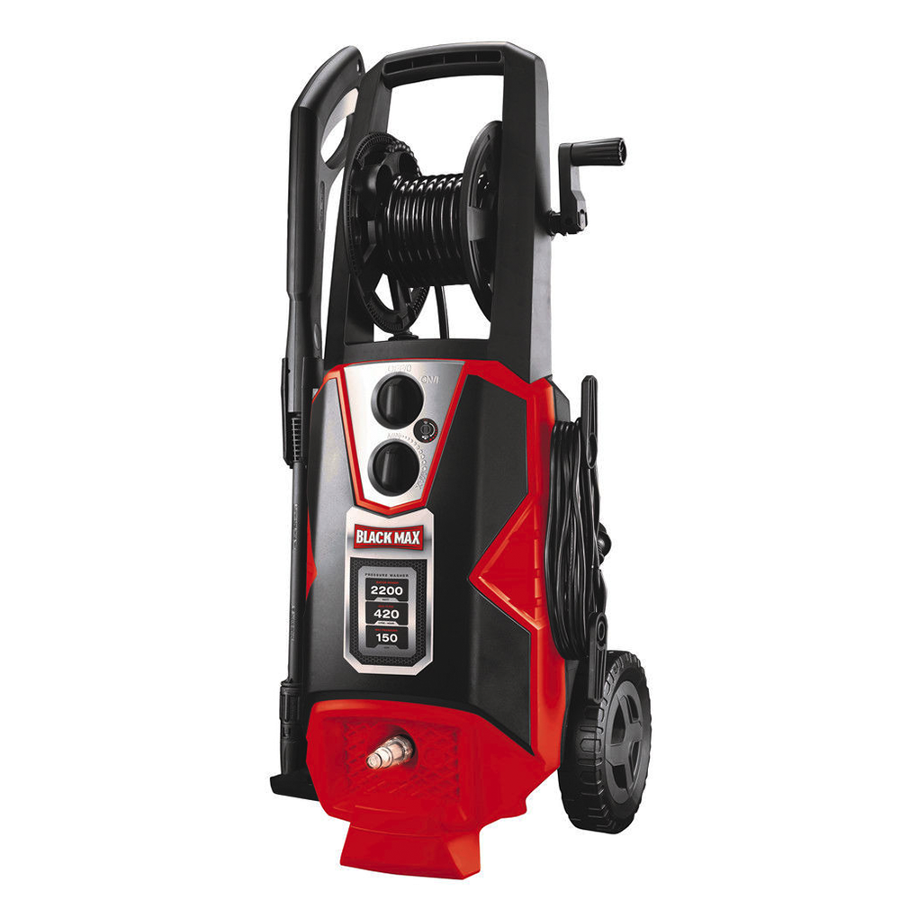 Black Max 2200 Watt Electric Pressure Washer BMPW150XRB