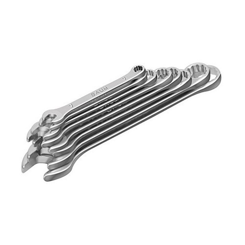 Baum 6-32 Combination Spanner Set 33E/20M (Box)