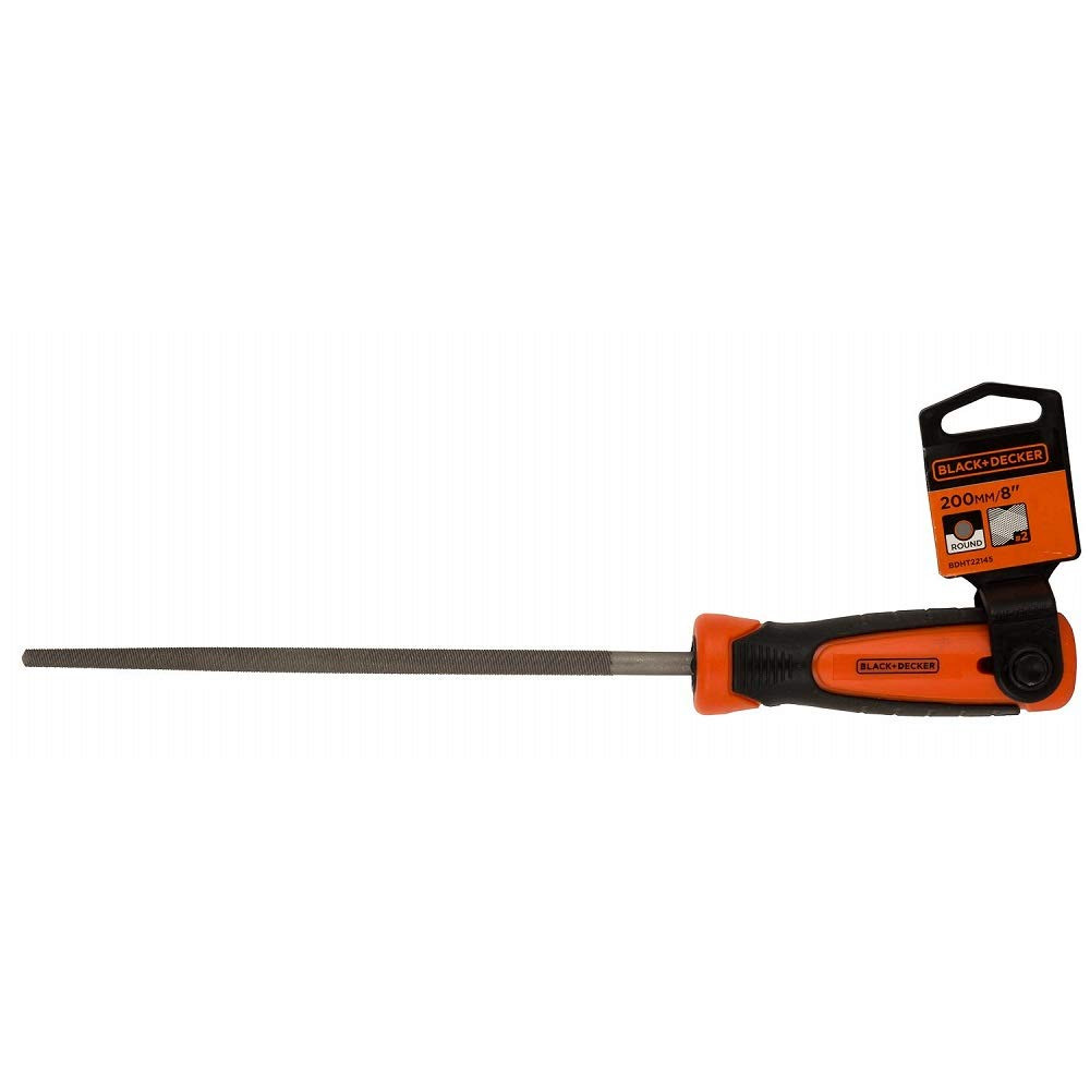 Black+Decker 200mm Round File BDHT22145