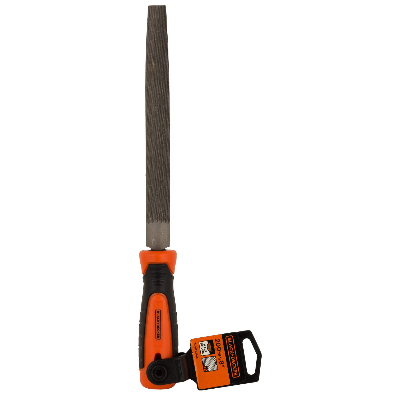 Black+Decker 200mm Half Round File BDHT22146