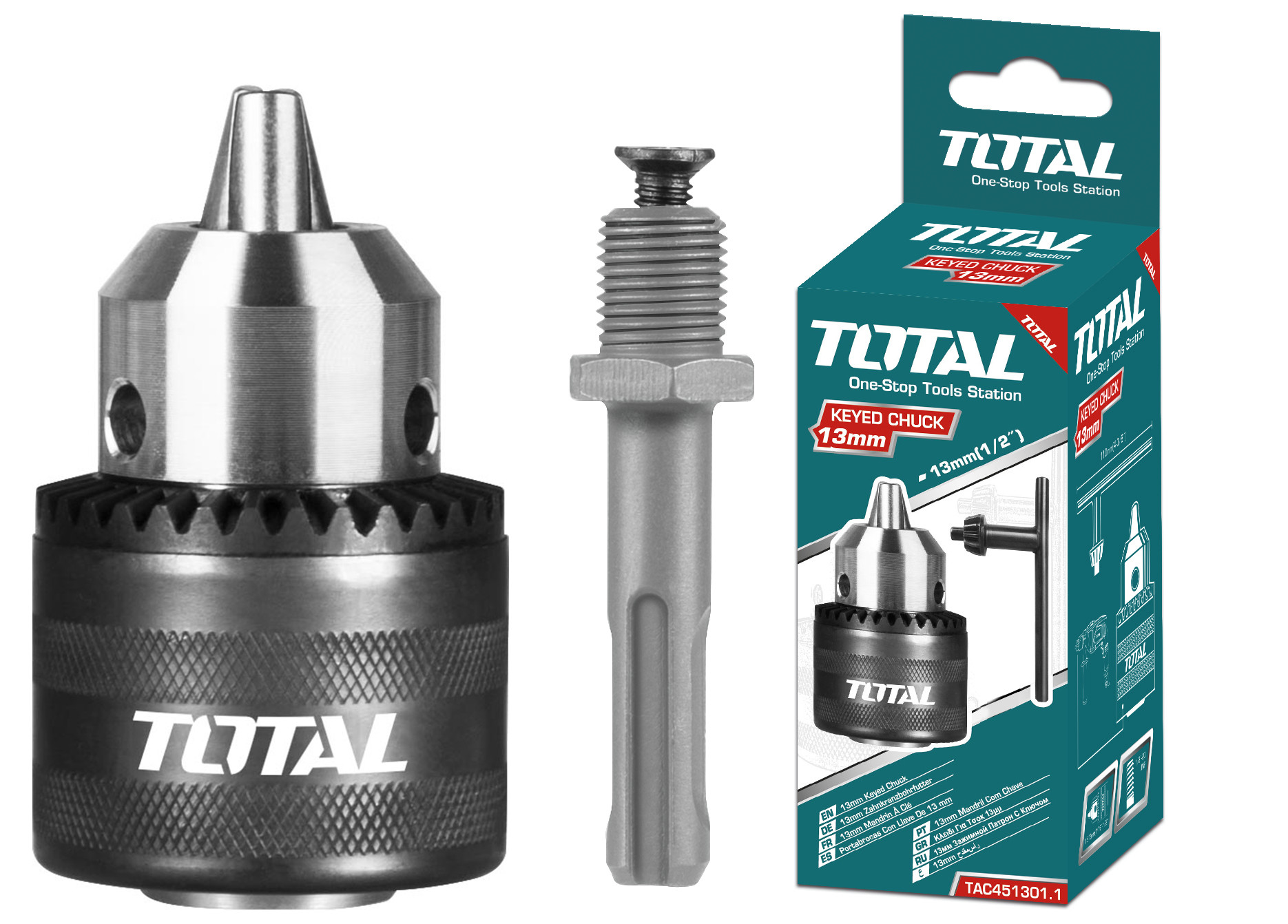 Total 13mm Key Chuck Adapter TAC451301.1
