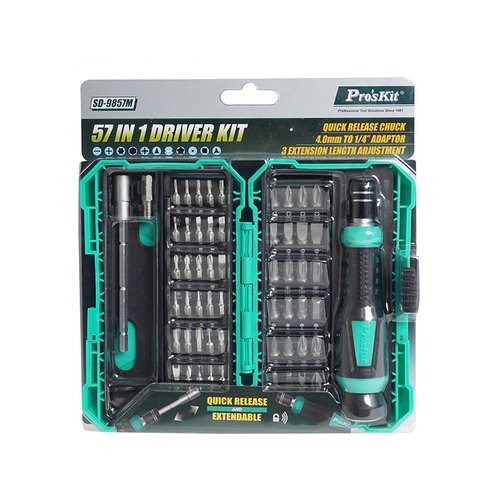 Pro'skit 57 In 1 Driver Kit SD-9857M