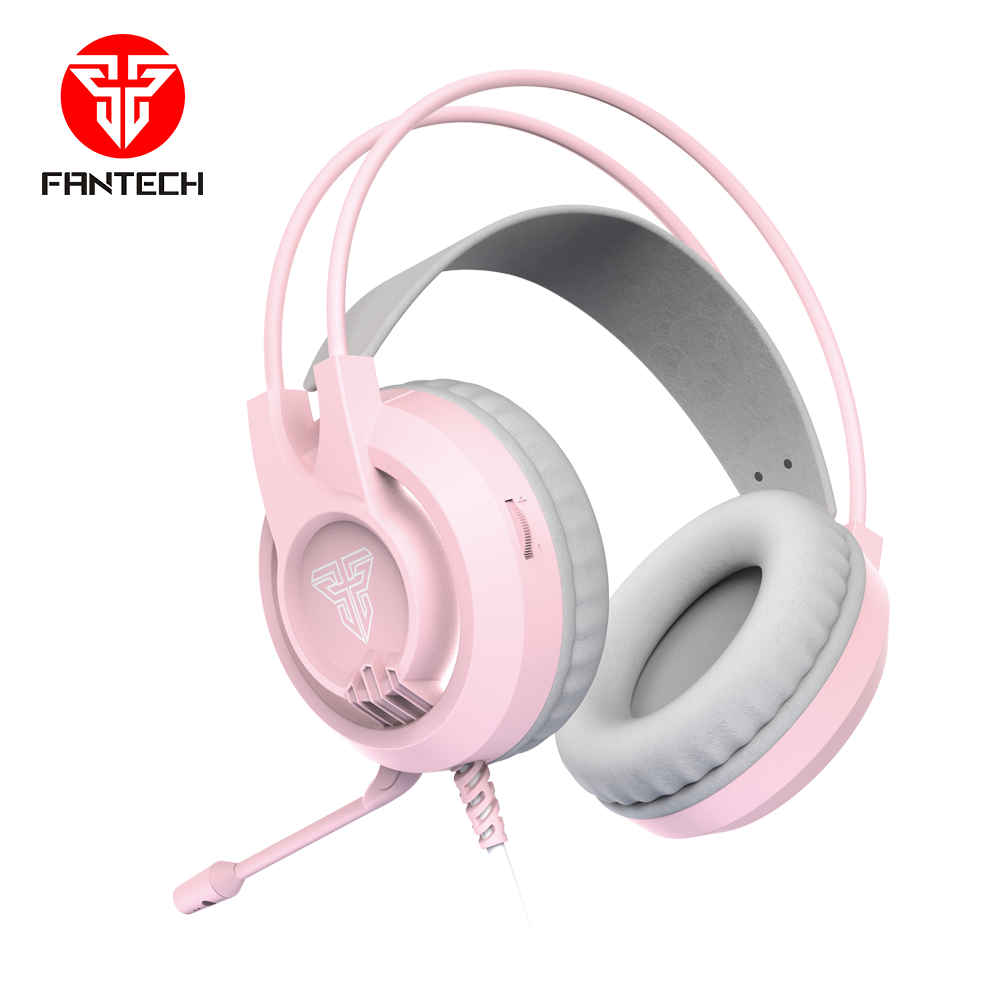 Fantech Wired Gaming Headset(White and Pink) HG20