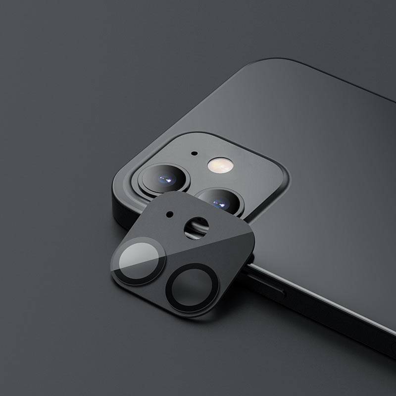 HOCO 3D Metal frame flexible lens film for iphone 12 (A18)