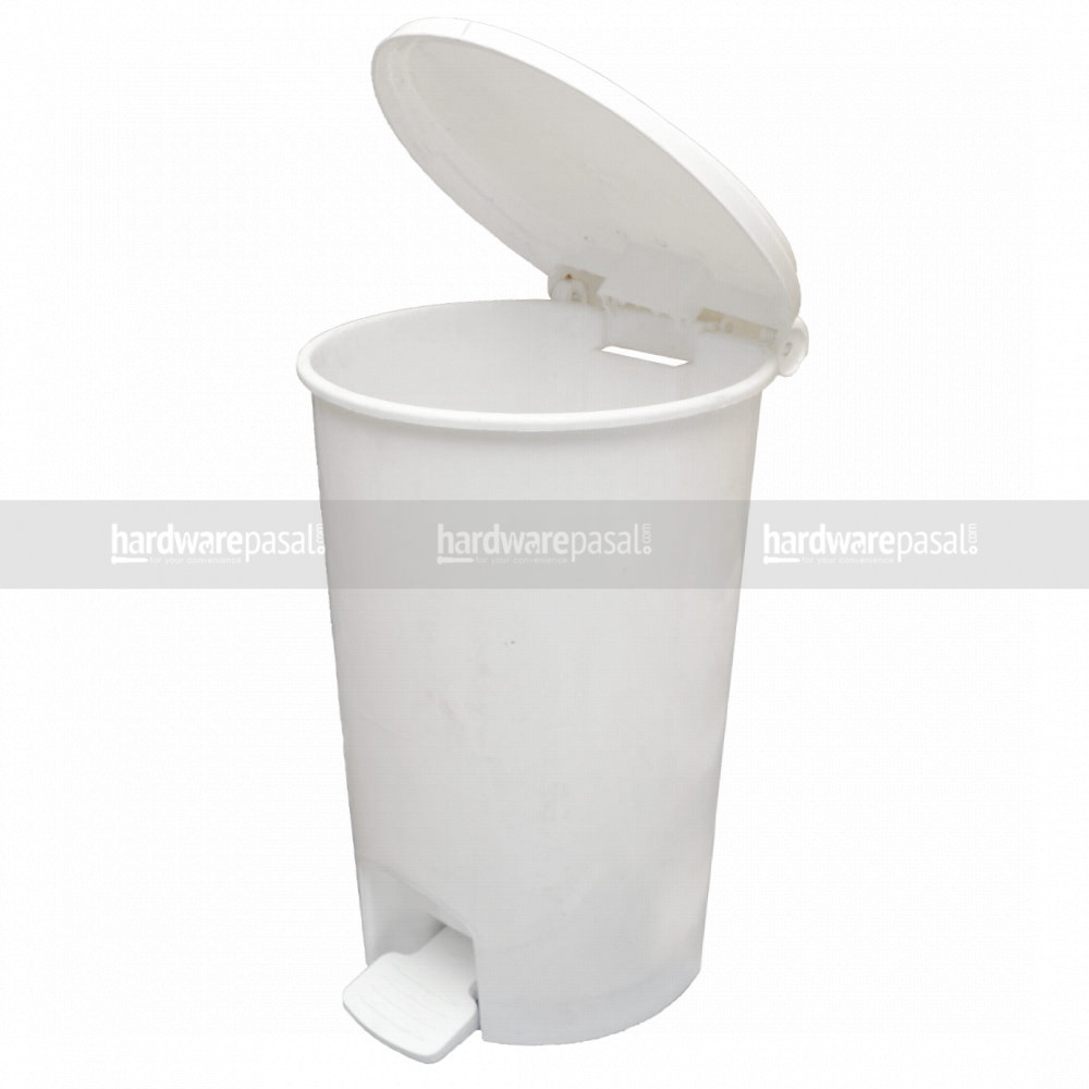 Round 55L Pedal Dustbin