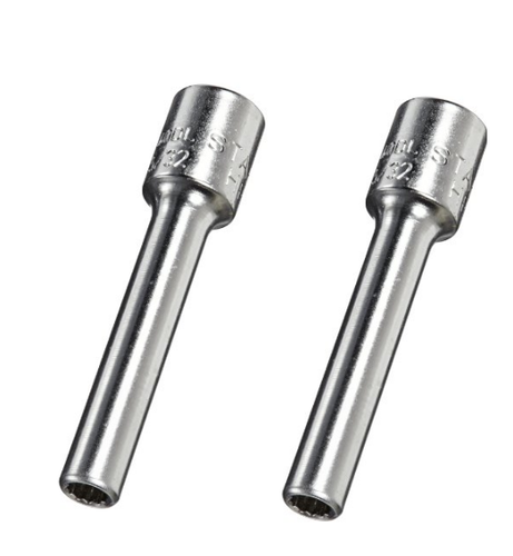 Eastman 1/2" Drive 13mm Bi-Hex Socket E-2225B