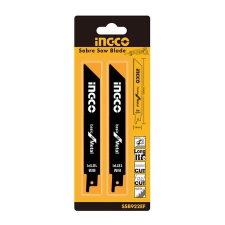 Ingco Reciprocating Saw Blades for Metal SSB922EF