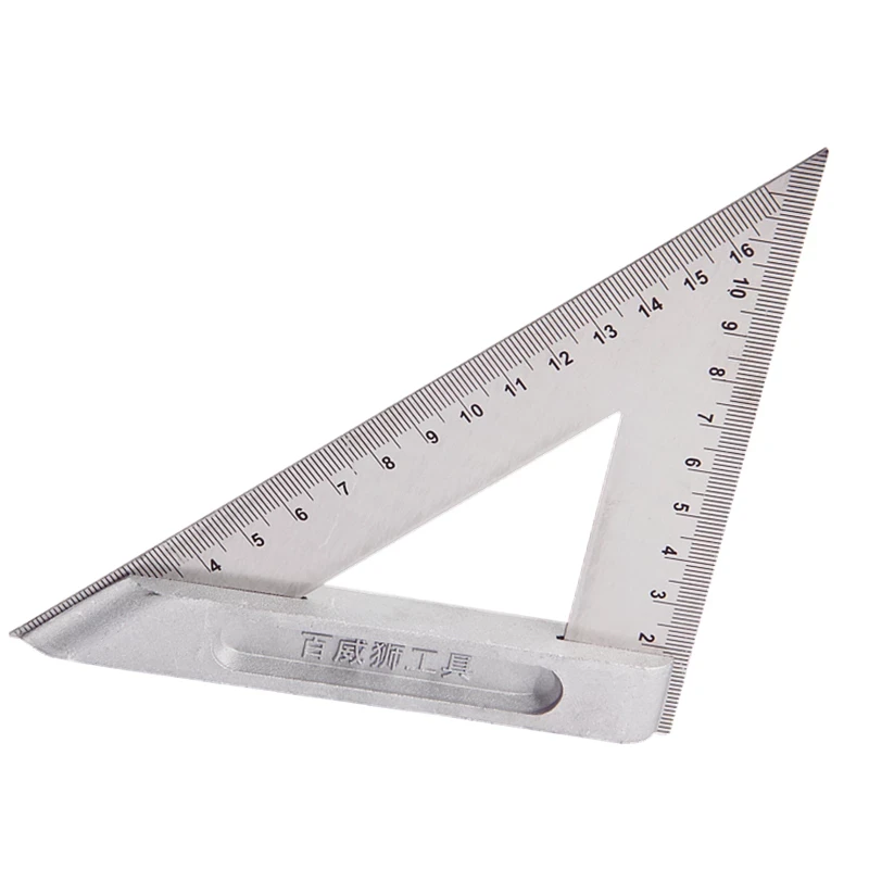 Berrylion 150mm A-alloy Triangular Ruler 070703150