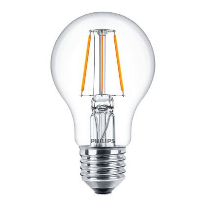 Philips 4W LED A60 Filament Bulb