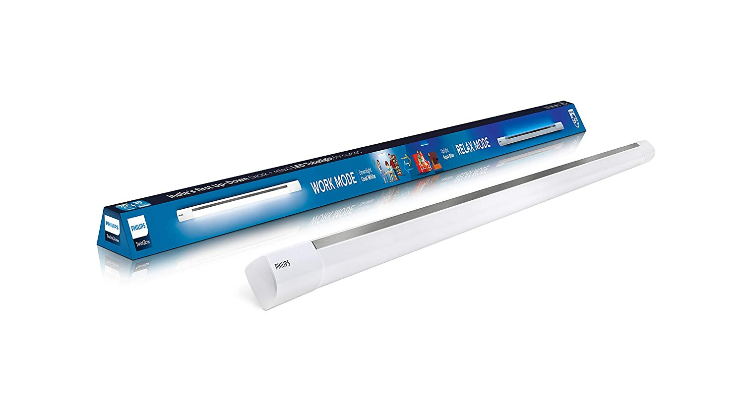 Philips 20W+20W Twin Glow (CW+WW) Batten