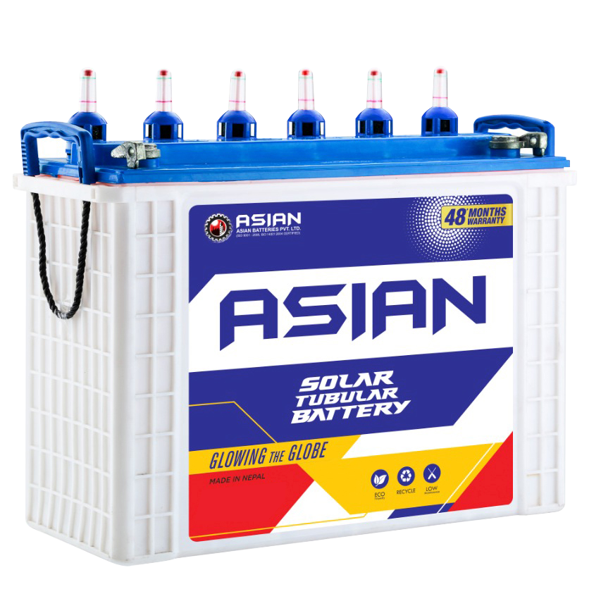 Asian Batteries Solar Tubular Battery AB180STB