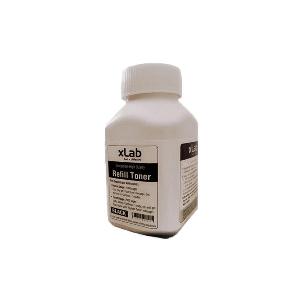 X Lab 100gm Black Toner Refill