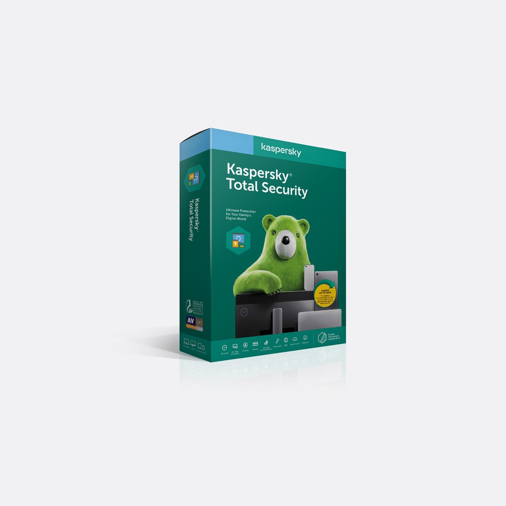Kaspersky Total Security-3D, 1Y, 1Key-Box