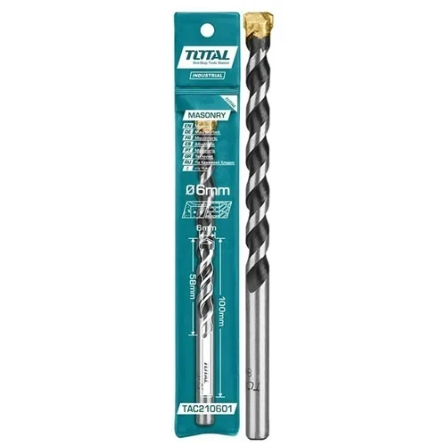 Total 6*100mm Masonry Drill Bit TAC210601