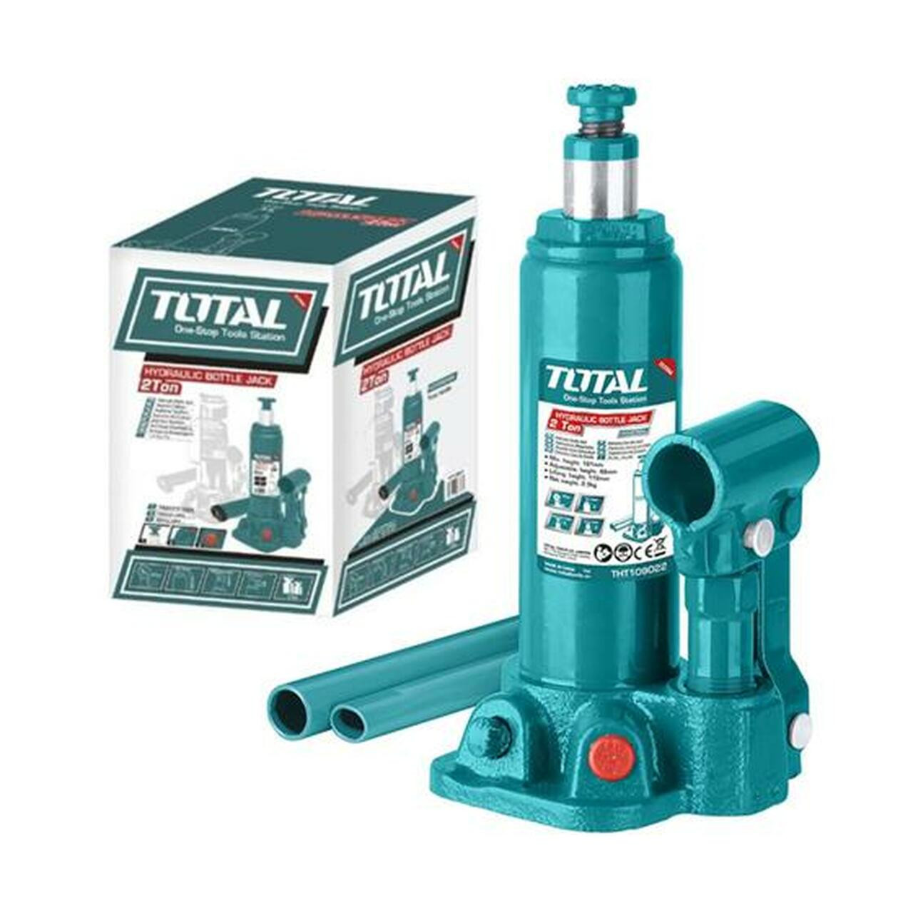 Total 10Ton Hydraulic Bottle Jack THT109102