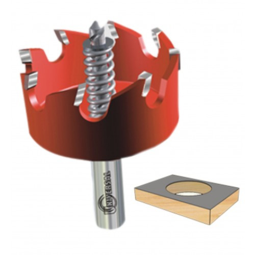 TCT 125mm Router Hole Saw Bits 945