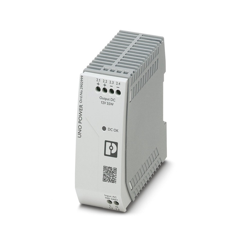 Phoenix 12 Volt Power Supply Unit(Battery Charger) UNO-PS/1AC/12DC/55W 2902999