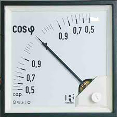 Rishabh 90deg Analog Power Factor Meter Rish CQ96