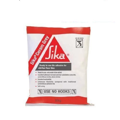 Sika Grey Cream Tile Fixing Adhesive