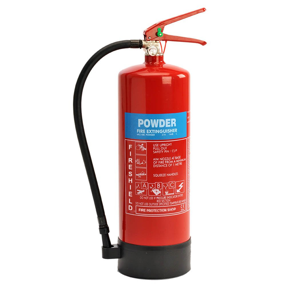 ABC 1KG Dry Powder Fire Extinguisher Fireshield PRO