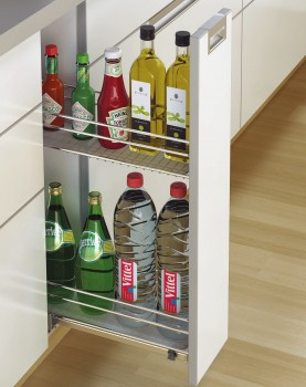 Hettich Cargo IQ 300 series Bottle Pull out for Cabinet 200 mm 919170800