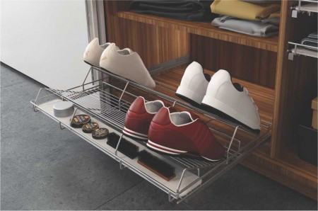 Hettich 900mm Cargo Pull Out Shoe Rack 921163500