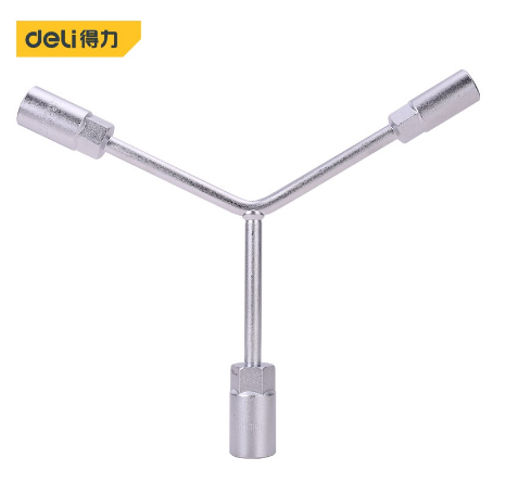 Deli 10-12-14mm Y-Type Socket Wrench EDL101214