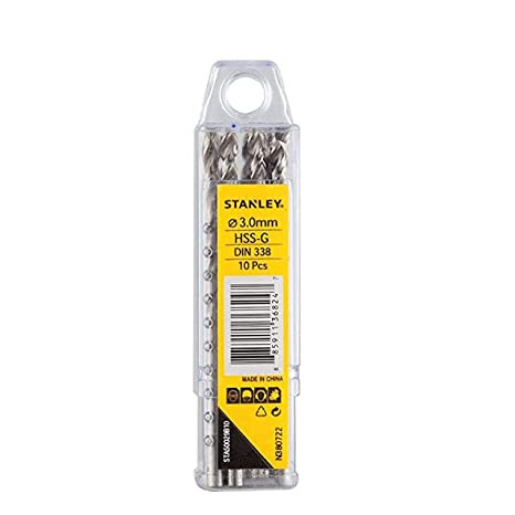 Stanley 5mm HSS Drill Bits STA50069B10
