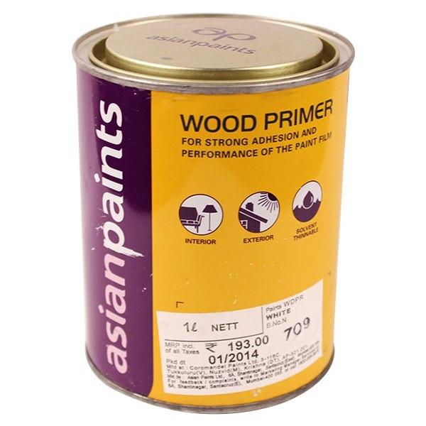 1Ltr Wood Primer- White