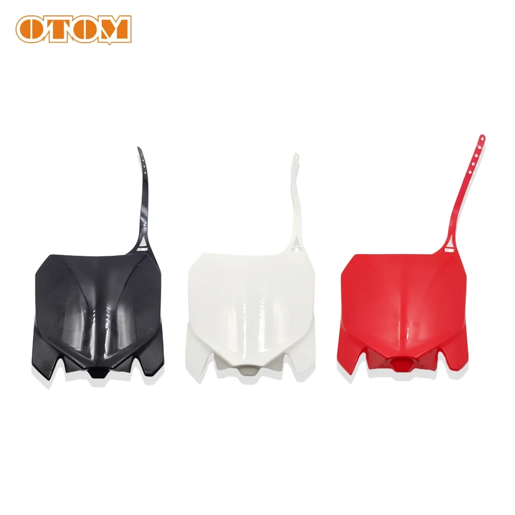 OTOM Front Number Plate for Dirtbikes