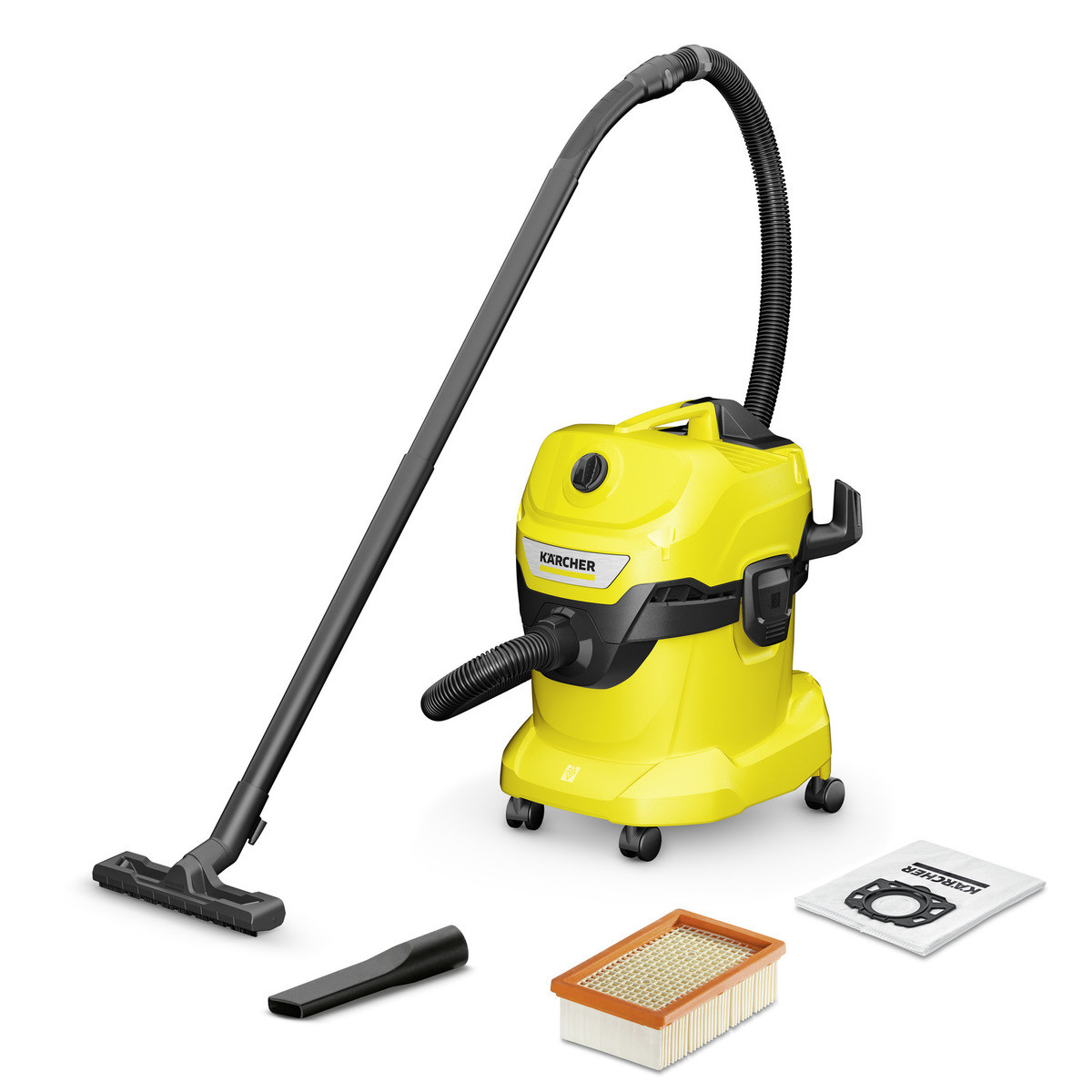 KARCHER 1000Watt Multi Purpose Vacuum Cleaner- WD 4 Premium