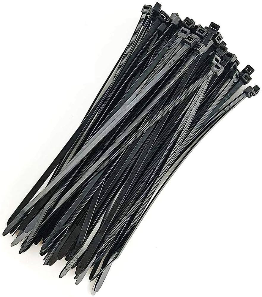 Dingqi 2.5*100mm/100Pcs Cable Tie BLK77210