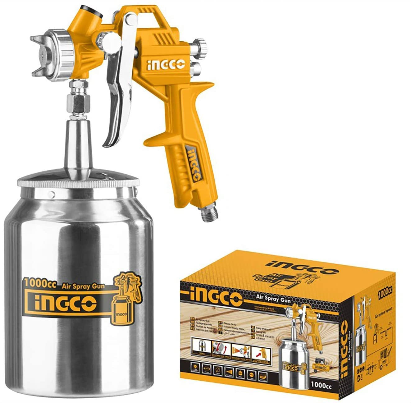 Ingco 1.5mm  Air spray gun ASG3101