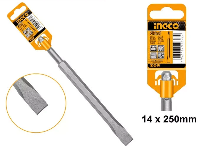 Ingco 14x250x20 mm SDS Plus Chisel DBC0122501