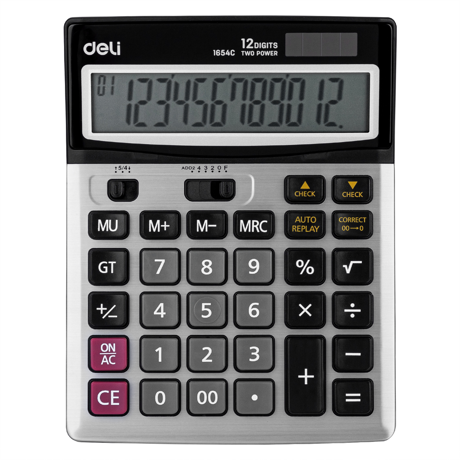 Deli 112 Steps Check Calculator E1654C