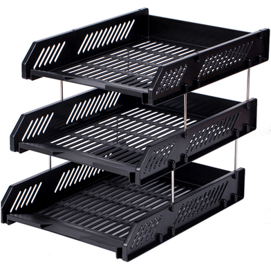 Deli 3 Drawers Office File Tray E9217