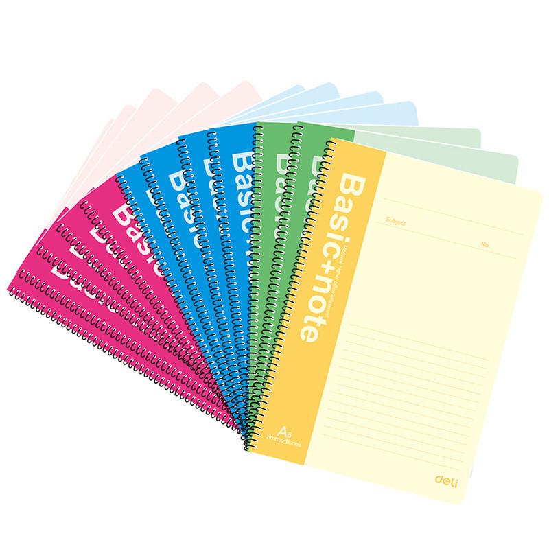 Deli 60 Sheets A5 Spiral Notebook 7683