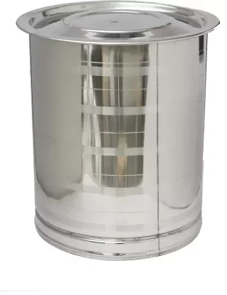 Metal Bin Steel Pot