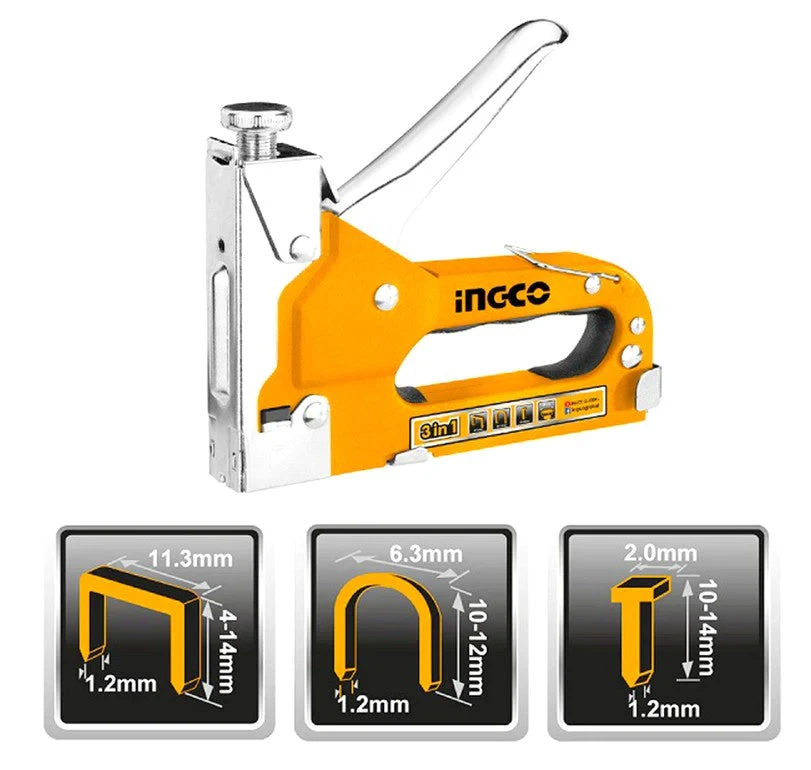 3 In 1 Staple Gun HSG1405 Ingco