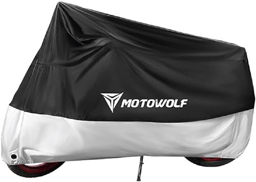 MOTOWOLF Motorcycle Cover 190T 2XL Bike cover