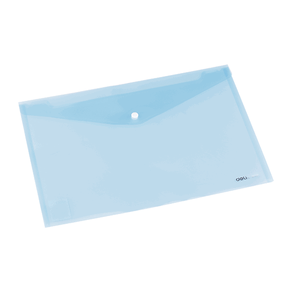 Deli 10Pcs Snap FC File Bag E38165