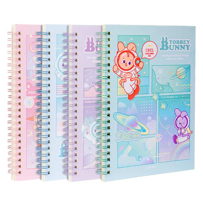 Deli 4 Design Spiral Note Book LA560