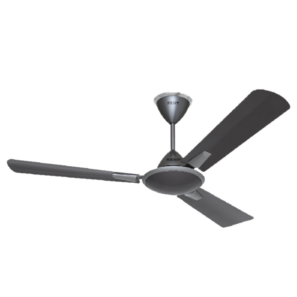 KentElectric 48" Decorative Ceiling Fan BEL AIR 48" SHIMMER BLACK