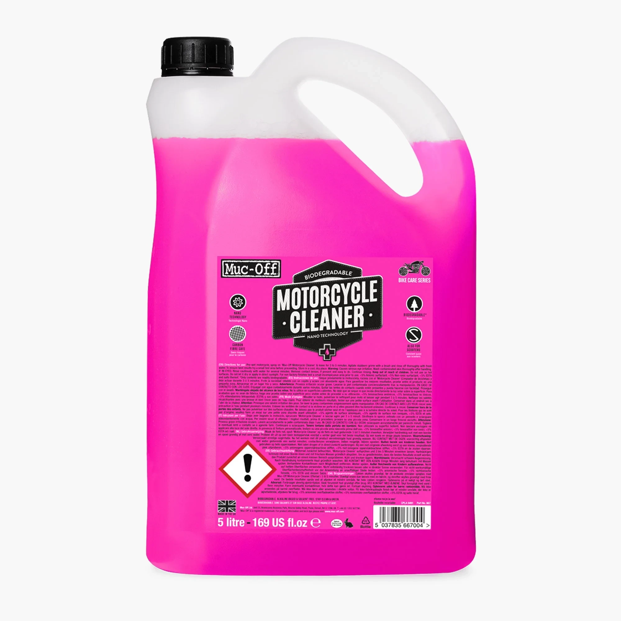 Muc-Off 5L Nano Tech Motorcycle Cleaner
